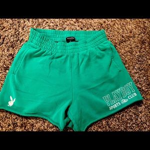 Playboy Oversized Athletic Shorts